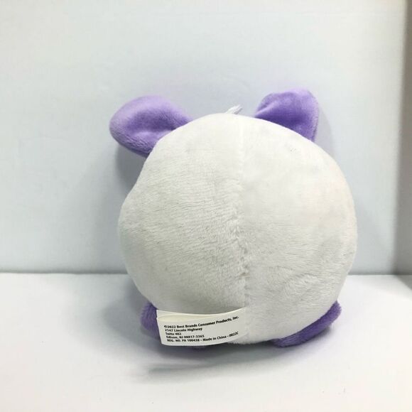 purple round bunny embroidered eyes rabbit best brands 2022 5 inches - Picture 2 of 8